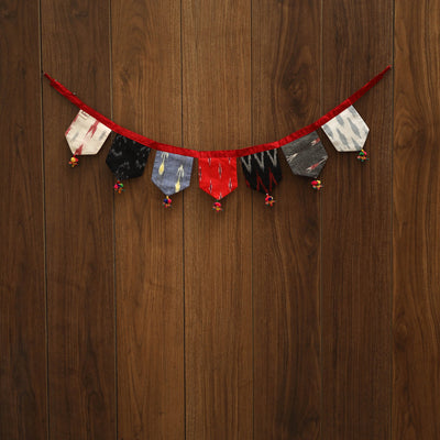 Multicolor - handmade fabric toran for home decor 17