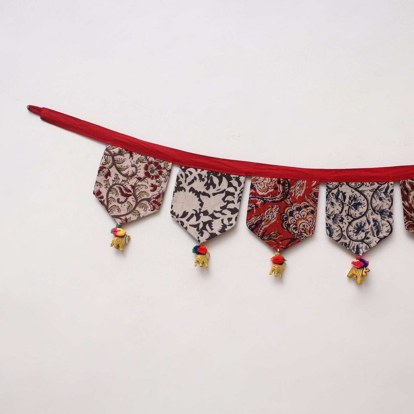 Handmade fabric toran for home decor 18 - handcrafted