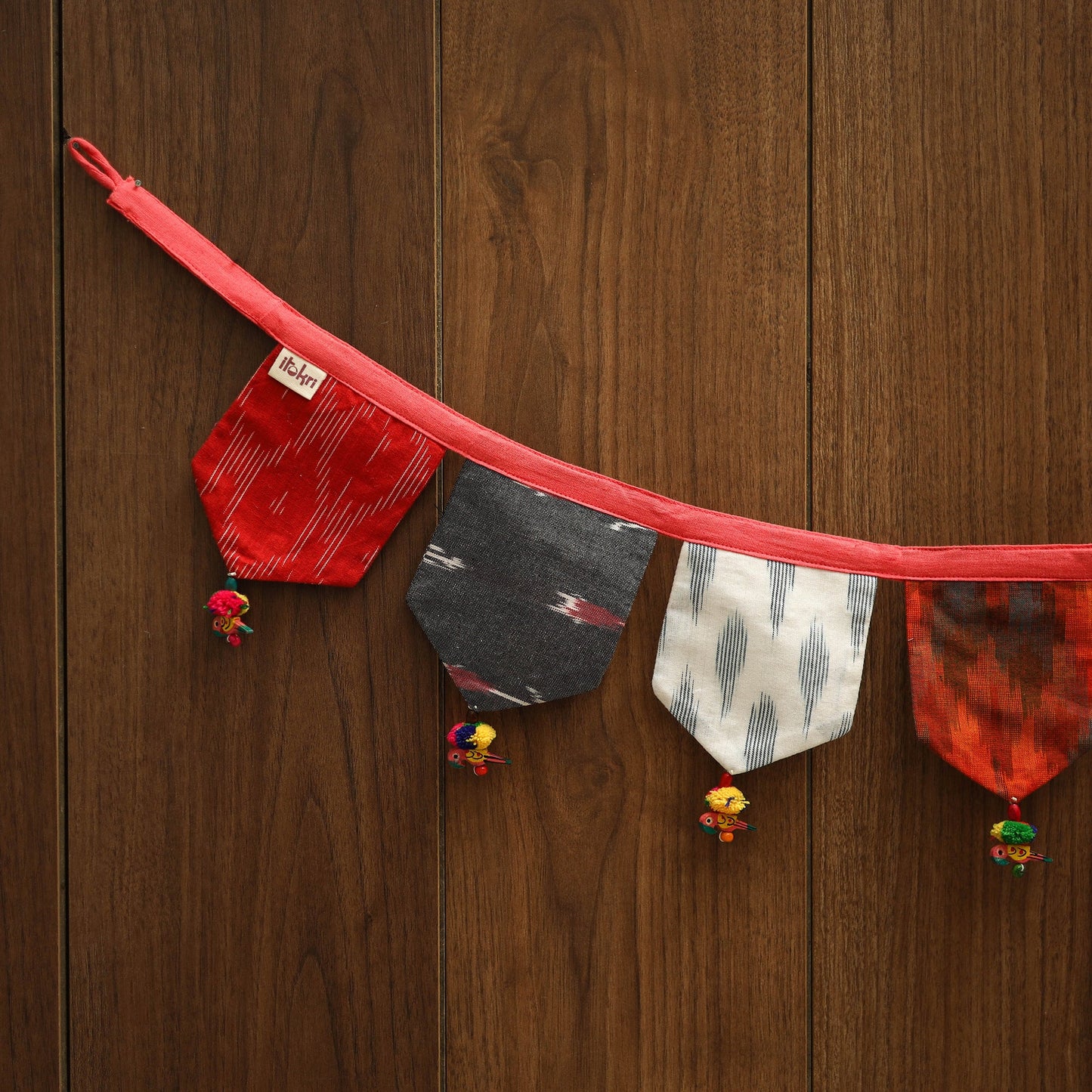 Multicolor - handmade fabric toran for home decor 19