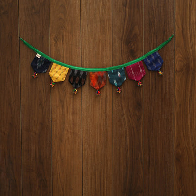 Multicolor - handmade fabric toran for home decor 20