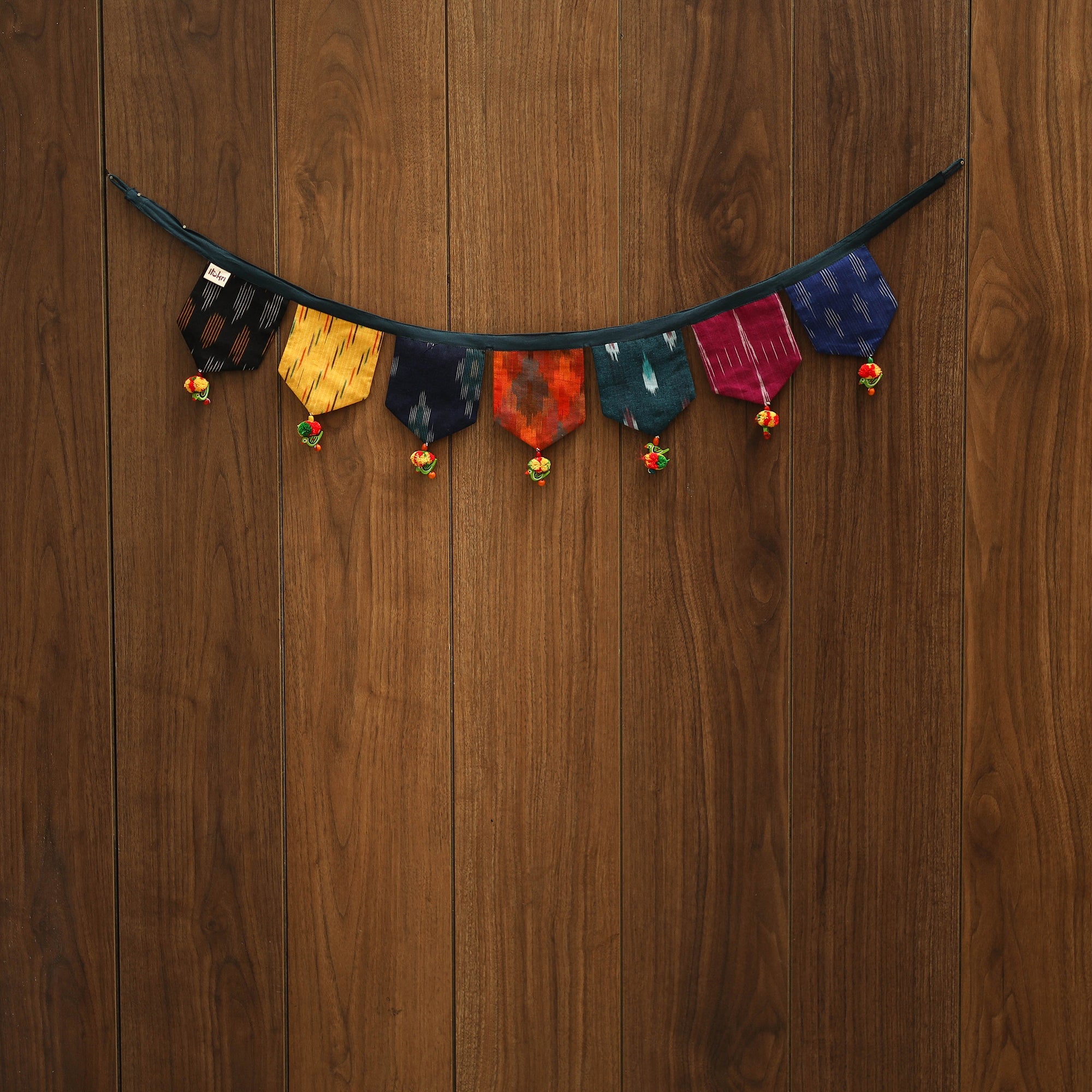 Multicolor - handmade fabric toran for home decor 24