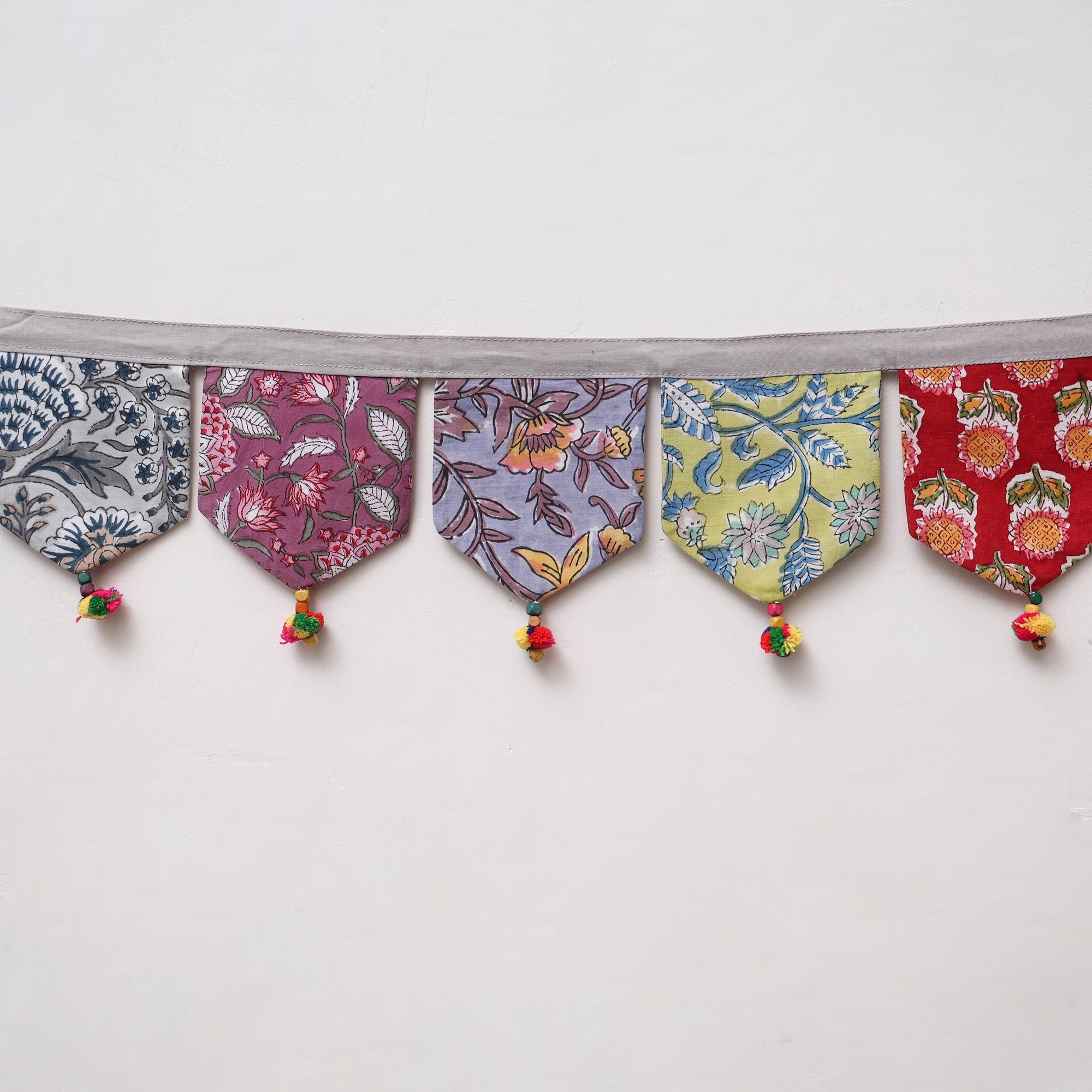 Handmade fabric toran for home decor 27 - handcrafted