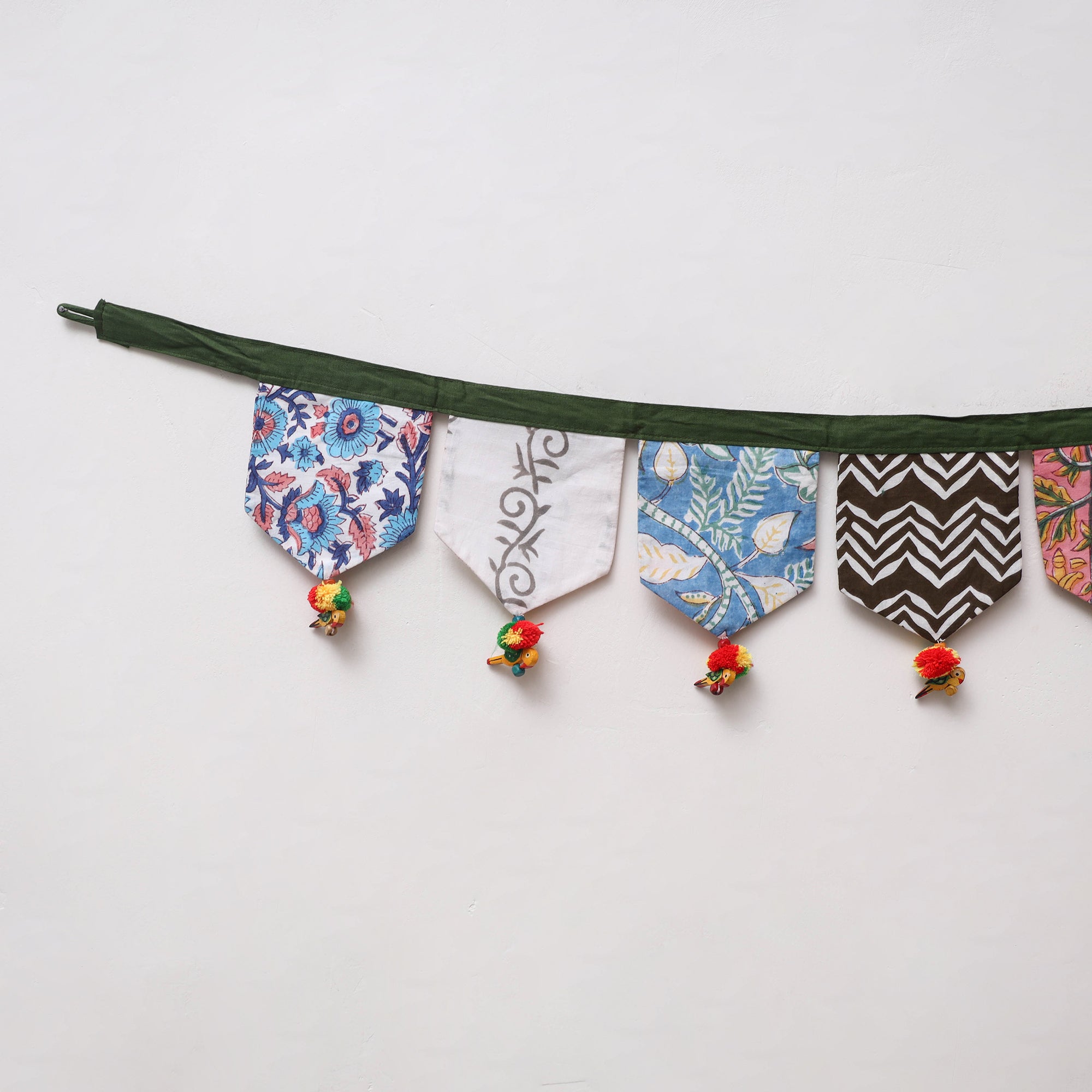 Handmade fabric toran for home decor 28 - handcrafted