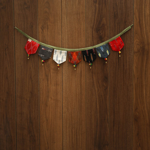 Multicolor - handmade fabric toran for home decor 28