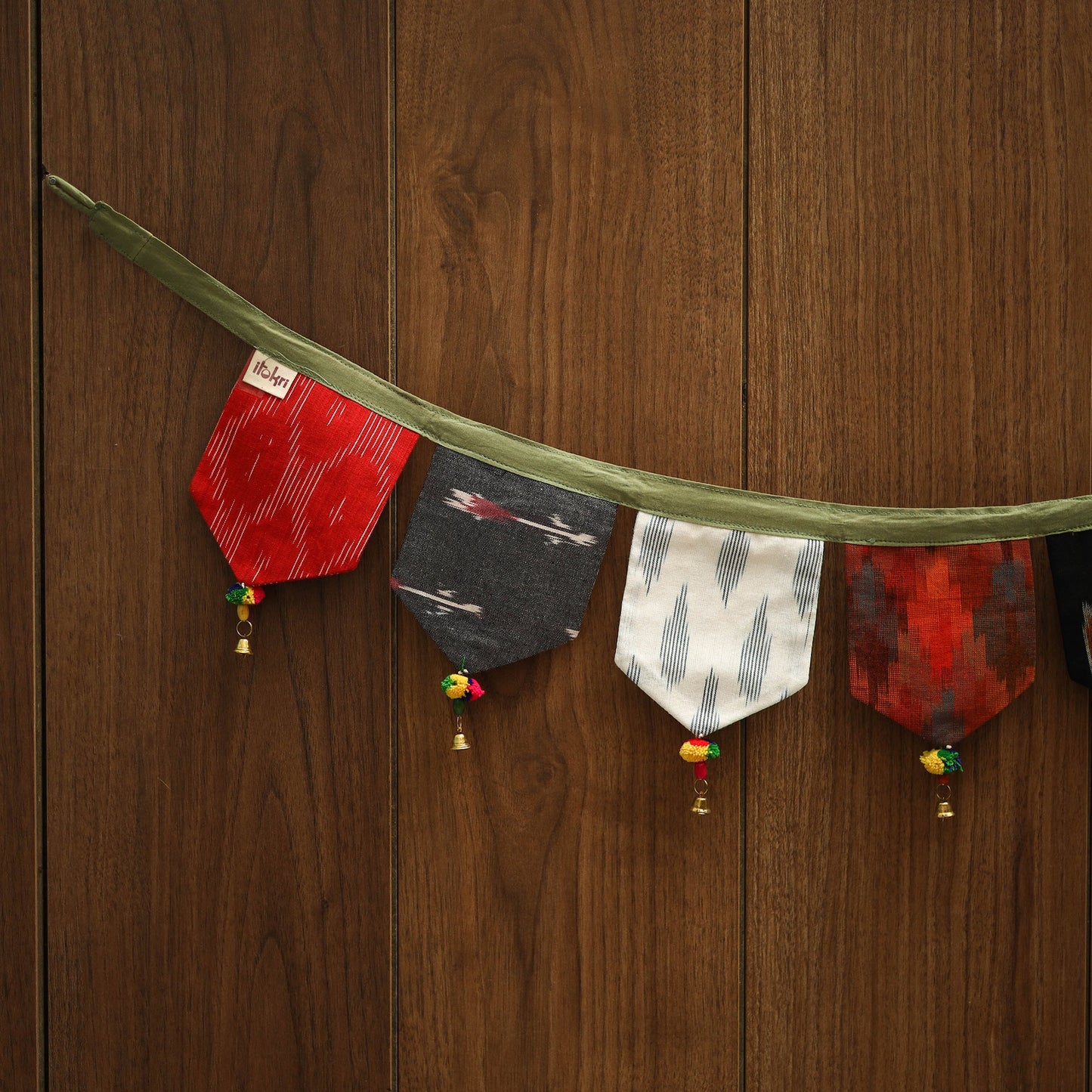 Multicolor - handmade fabric toran for home decor 28