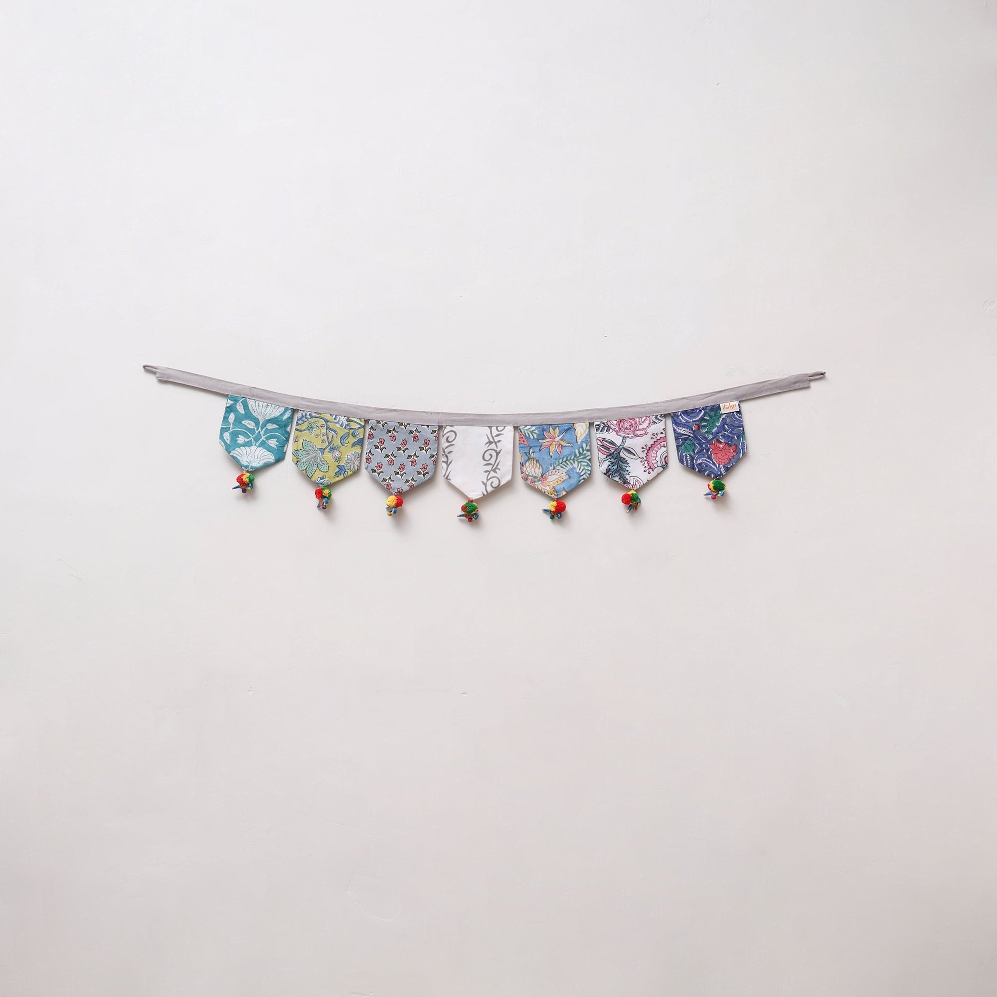Handmade fabric toran for home decor 30 - handcrafted