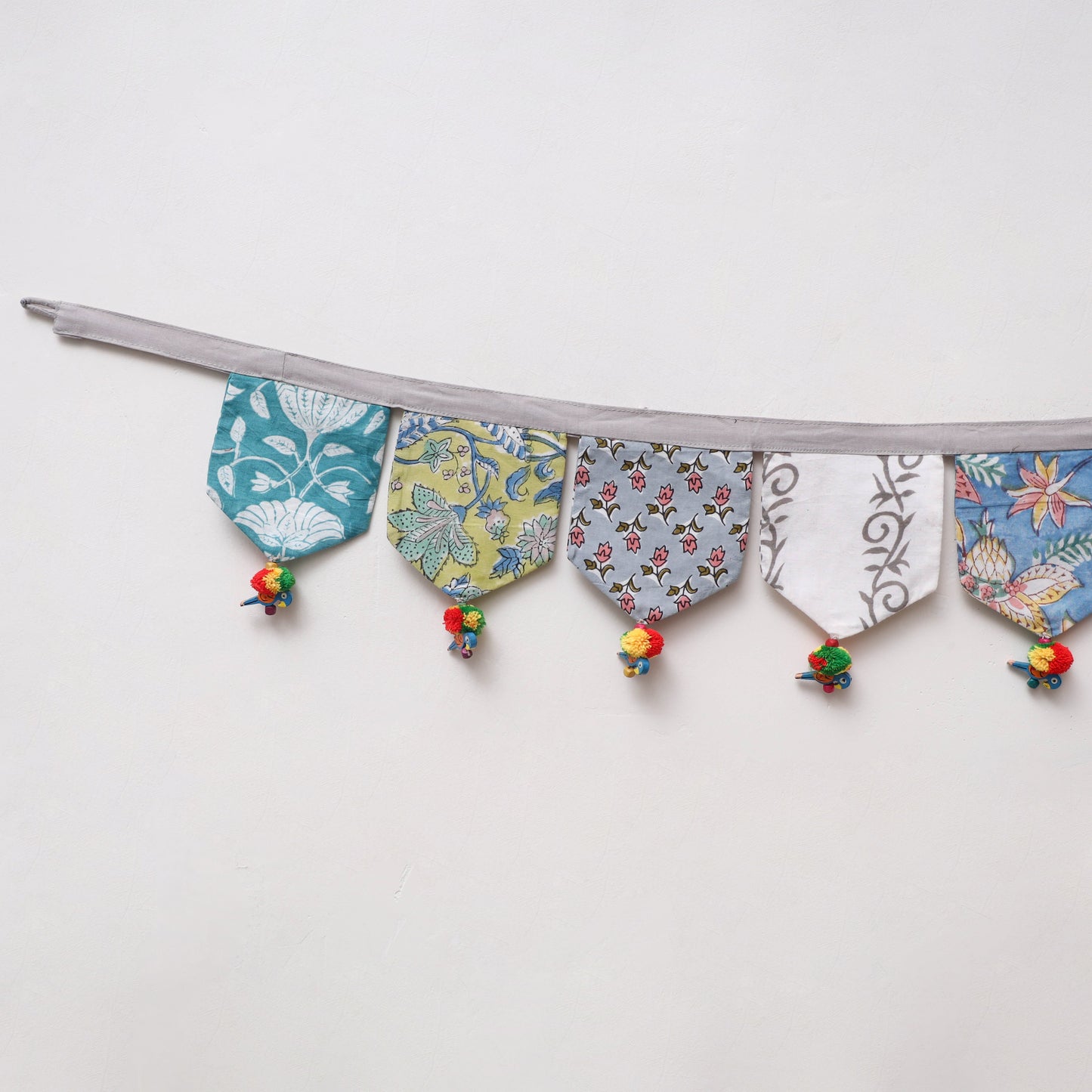Handmade fabric toran for home decor 30 - handcrafted