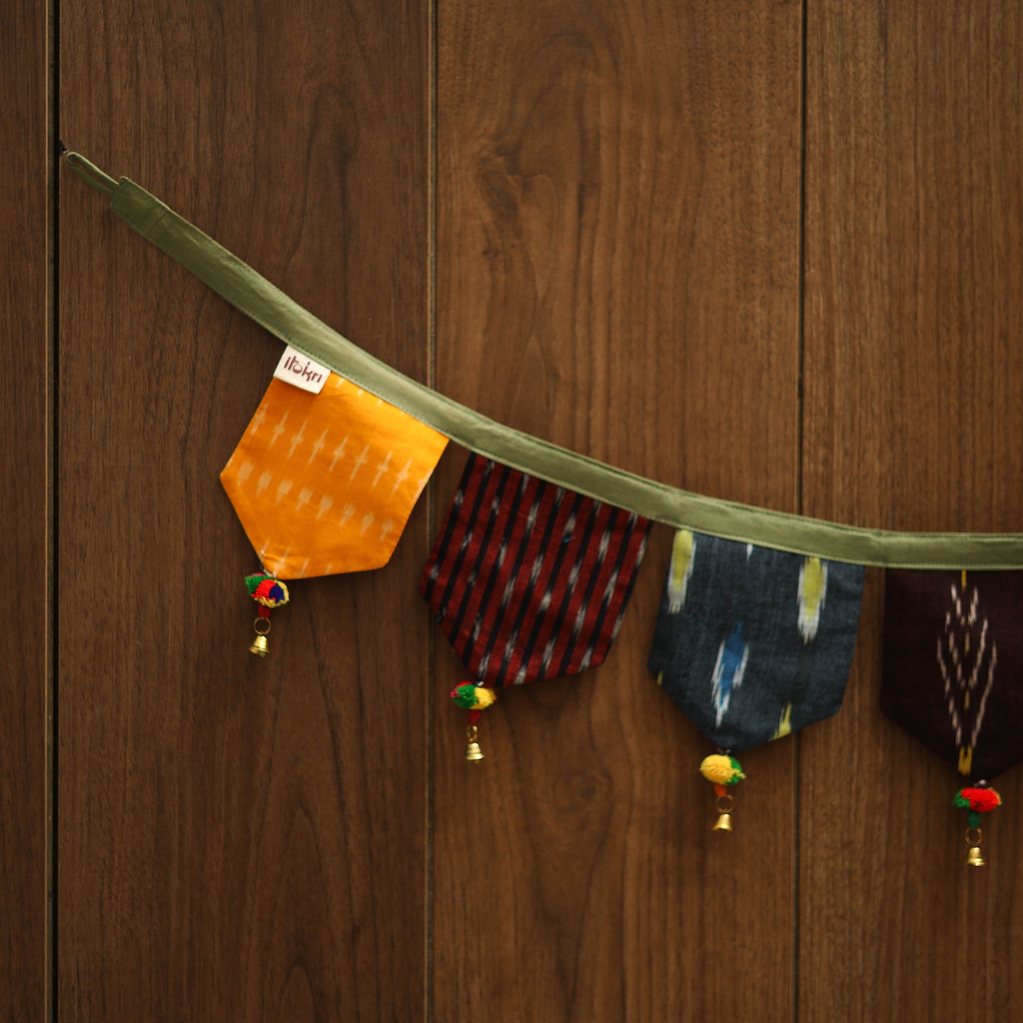 Multicolor - handmade fabric toran for home decor 31