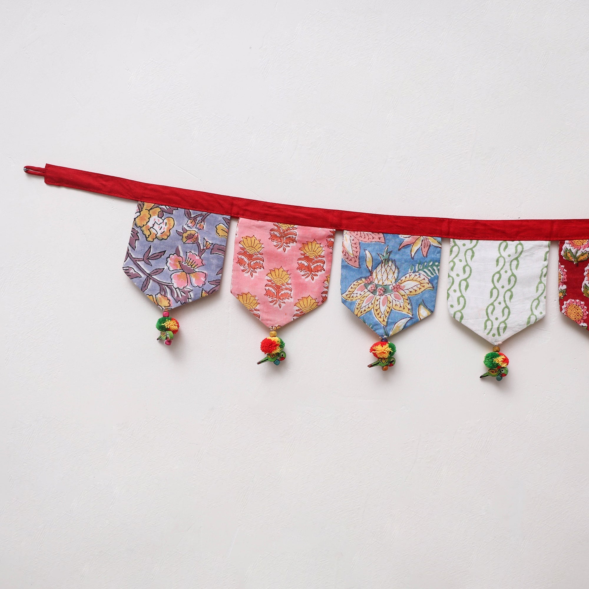 Handmade fabric toran for home decor 31 - handcrafted