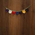 Multicolor - handmade fabric toran for home decor 32