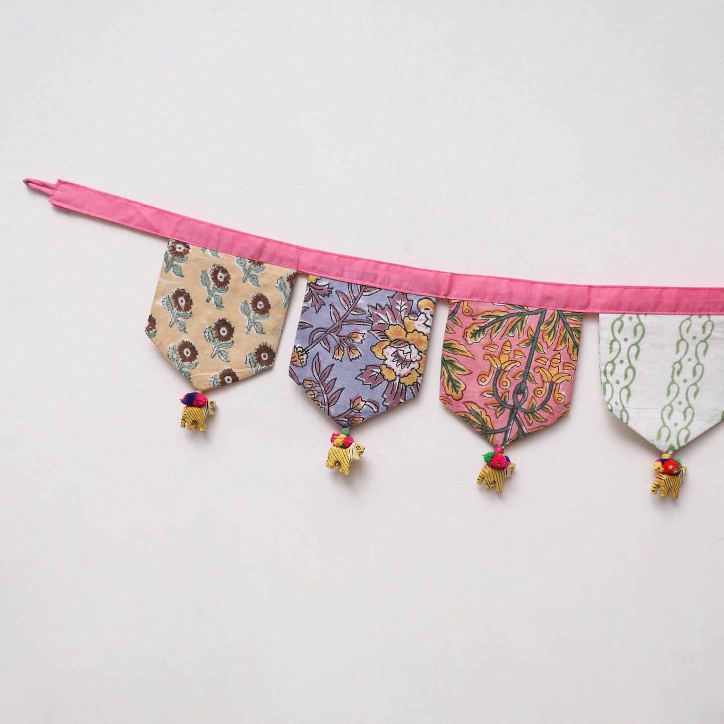 Handmade fabric toran for home decor 34 - handcrafted