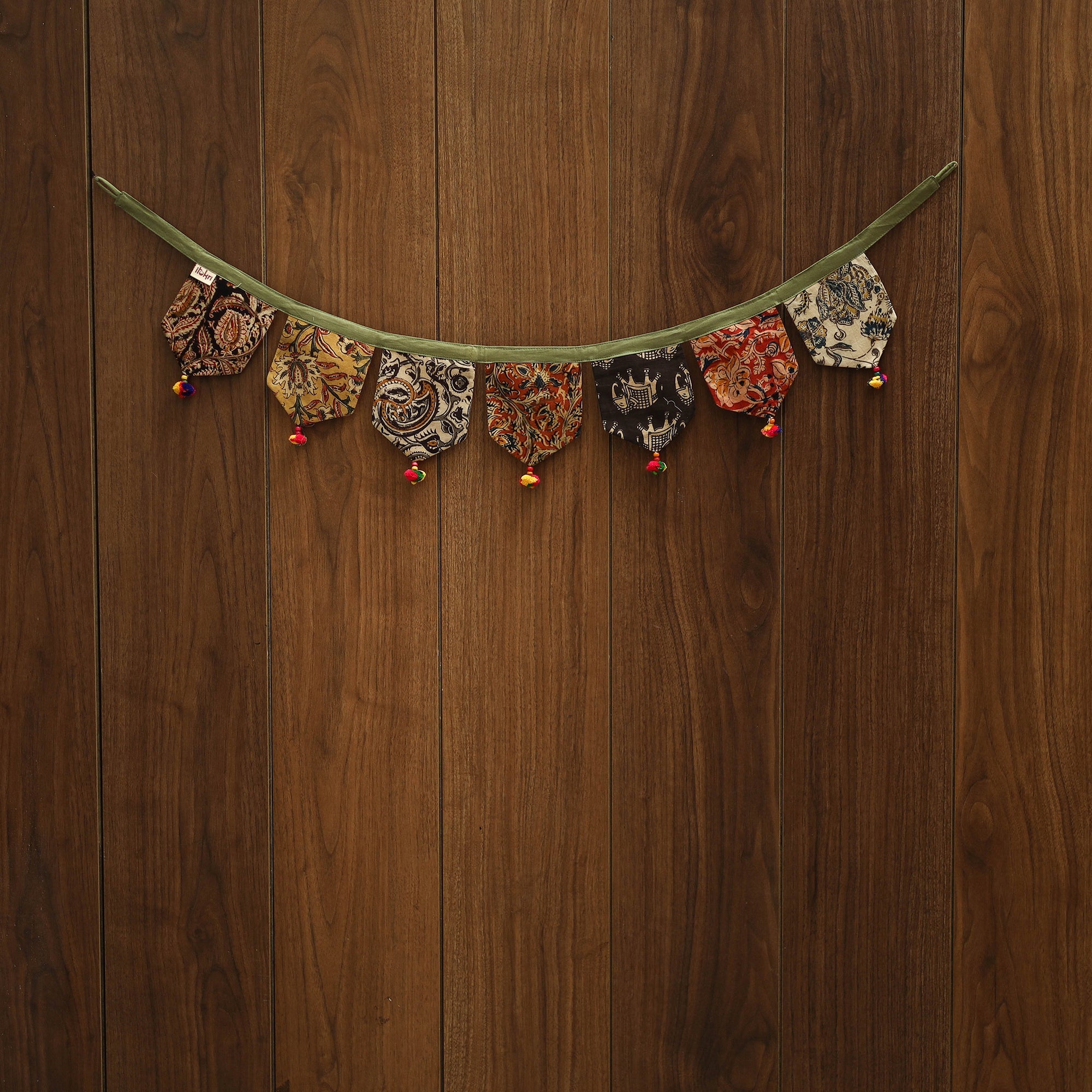 Multicolor - handmade fabric toran for home decor 35