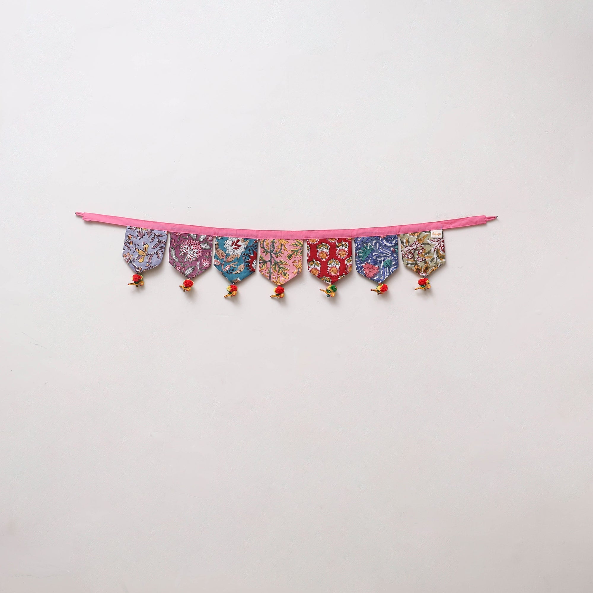 Handmade fabric toran for home decor 36 - handcrafted
