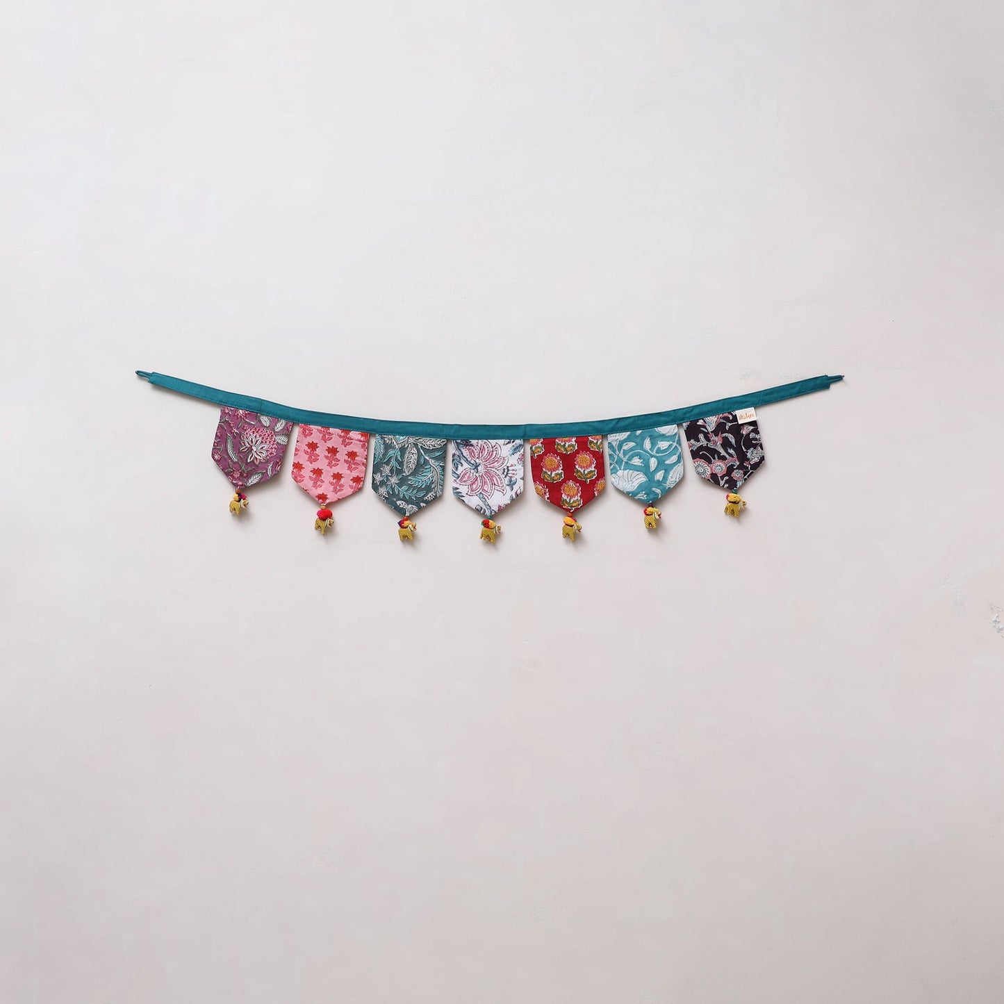 Handmade fabric toran for home decor 37 - handcrafted