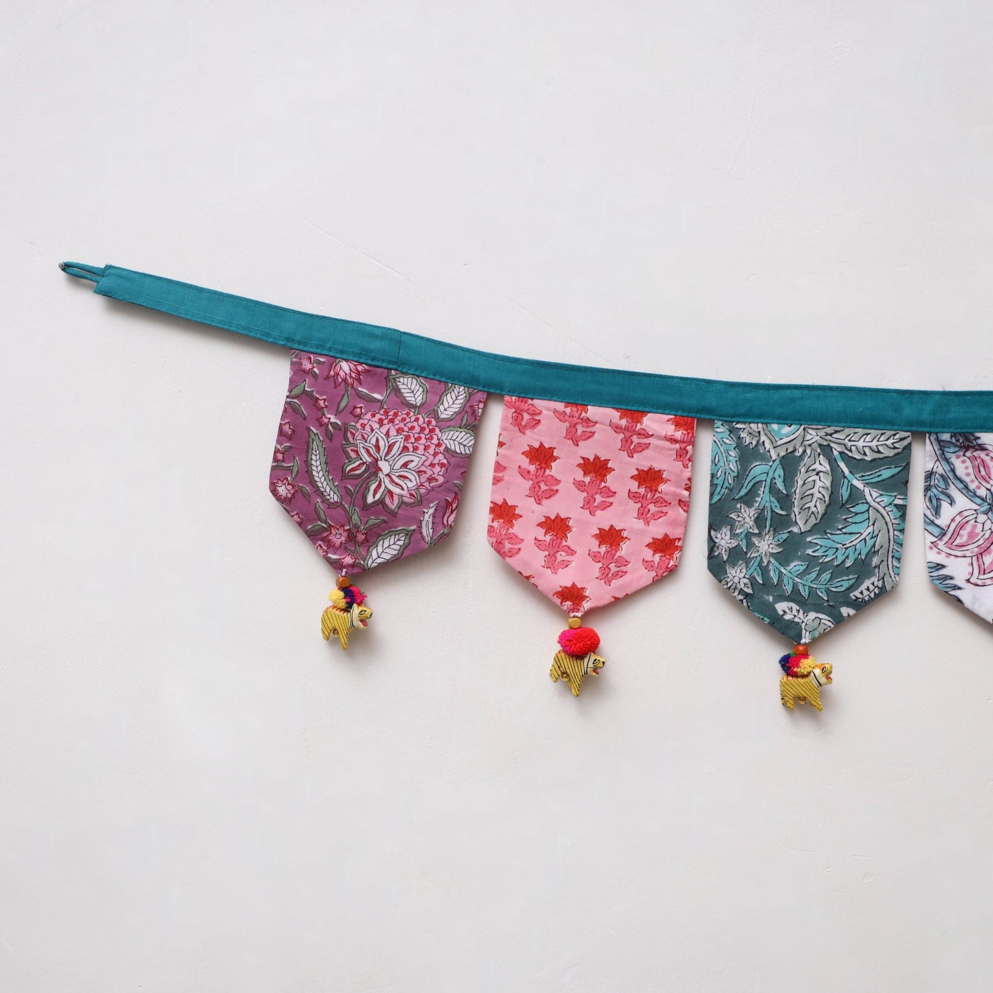 Handmade fabric toran for home decor 37 - handcrafted