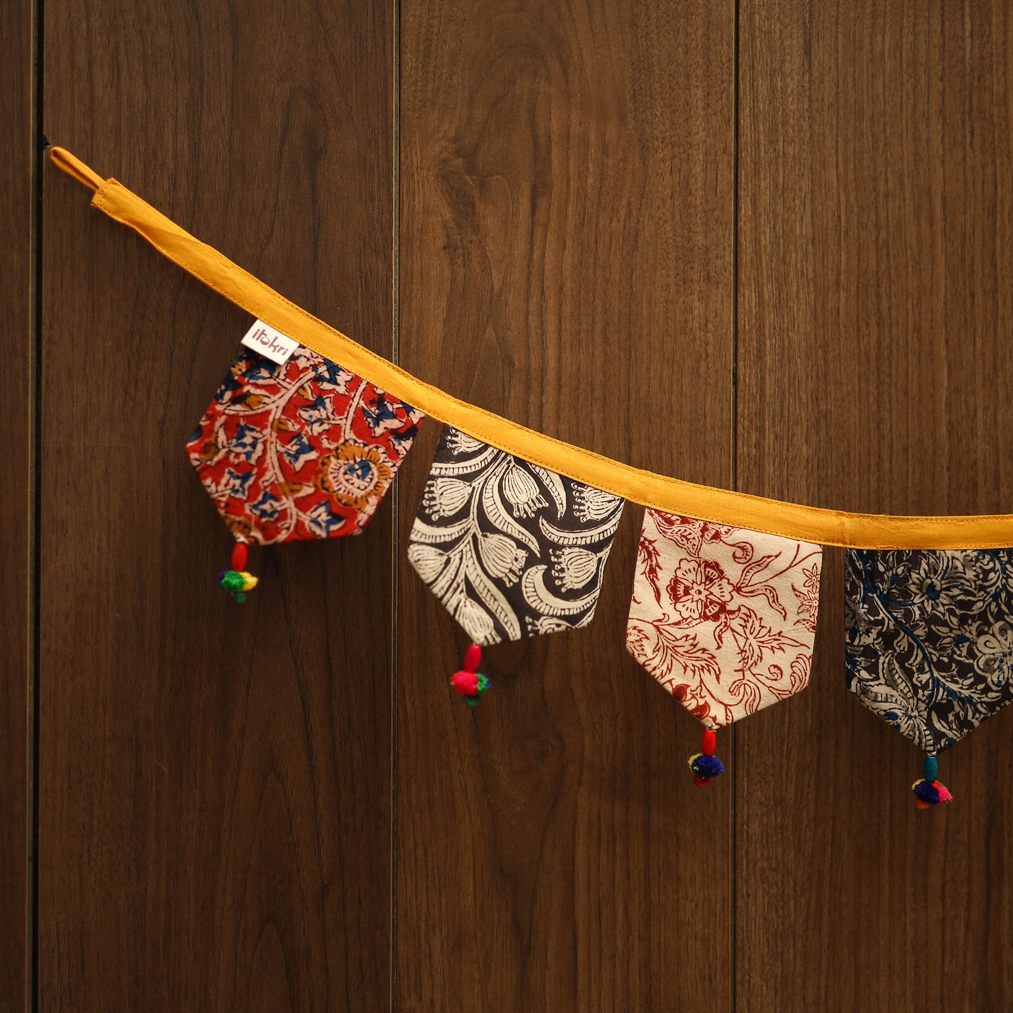 Multicolor - handmade fabric toran for home decor 39