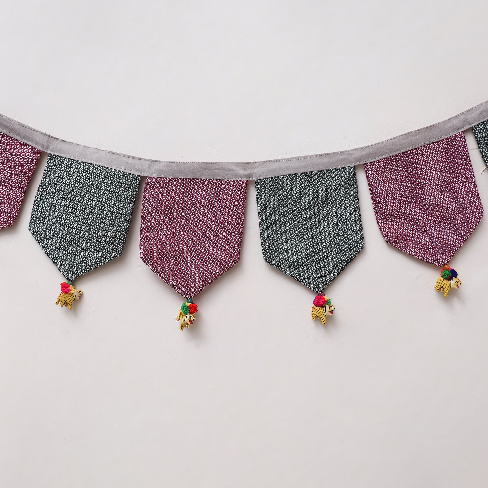 Handmade fabric toran for home decor 41 - handcrafted