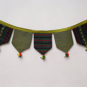 Handmade fabric toran for home decor 42 - handcrafted