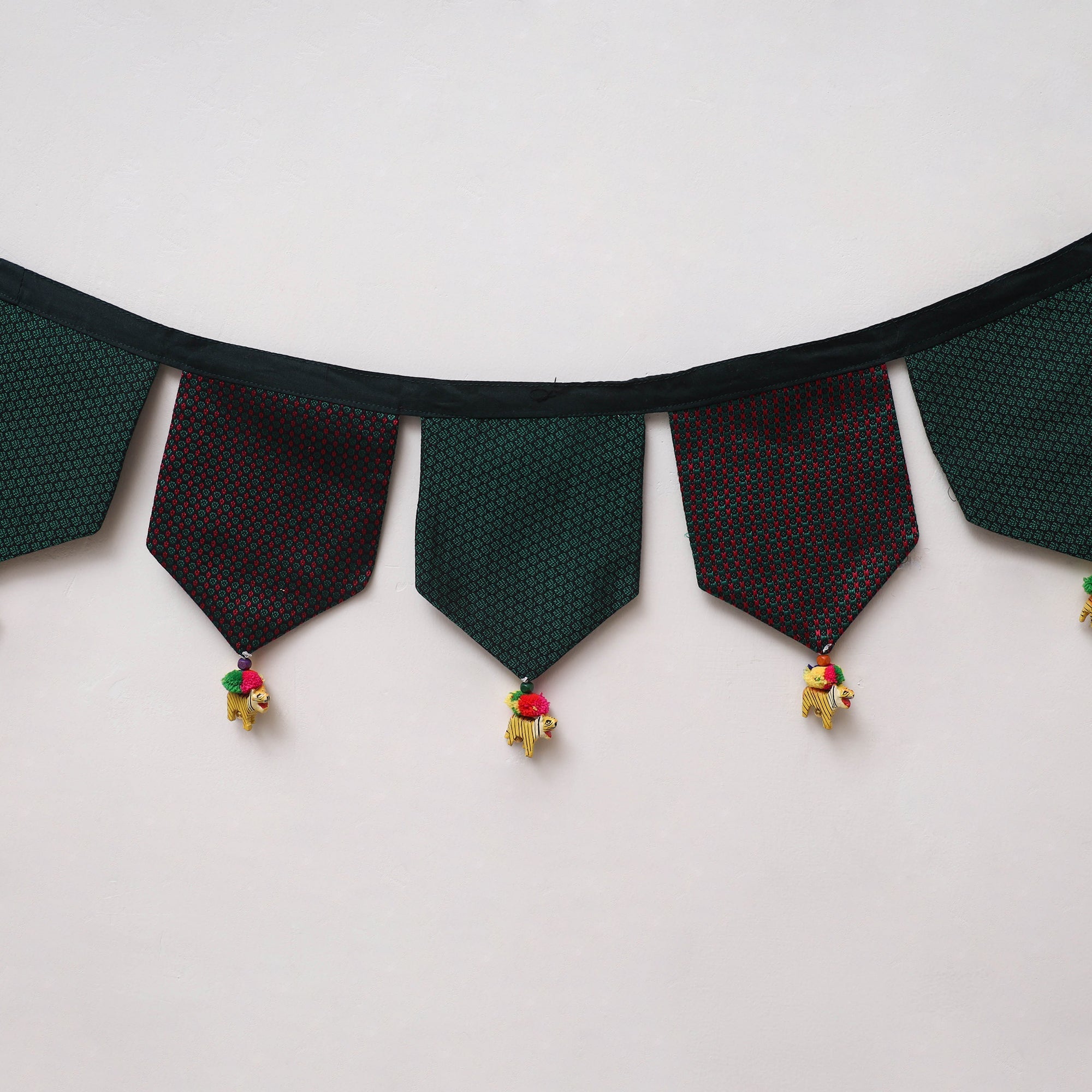 Handmade fabric toran for home decor 43 - handcrafted
