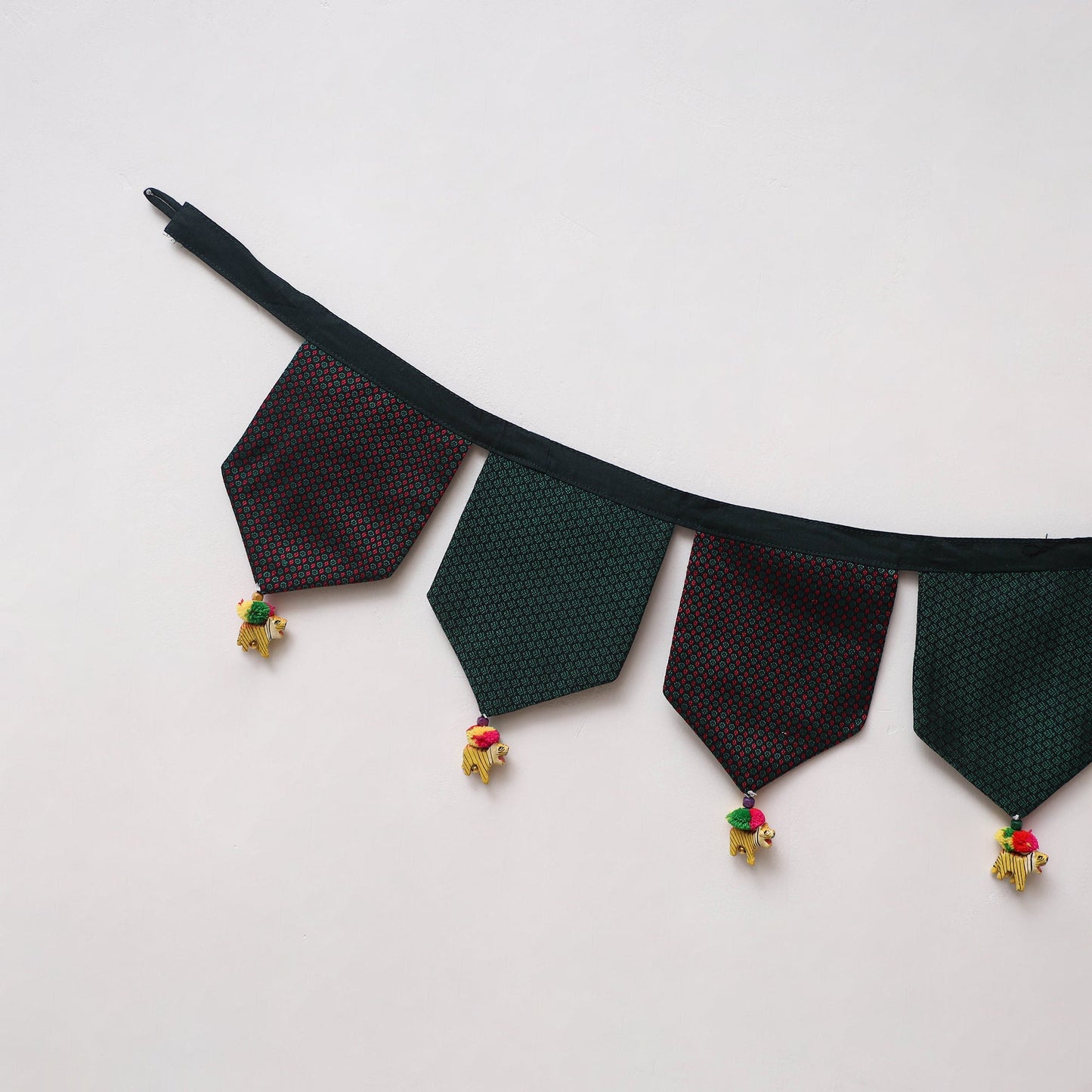 Handmade fabric toran for home decor 43 - handcrafted