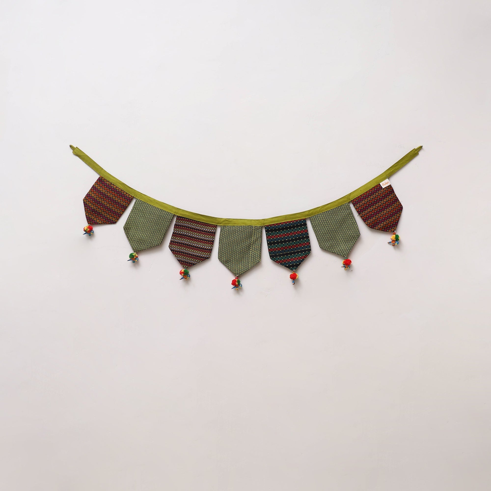 Handmade fabric toran for home decor 45 - handcrafted