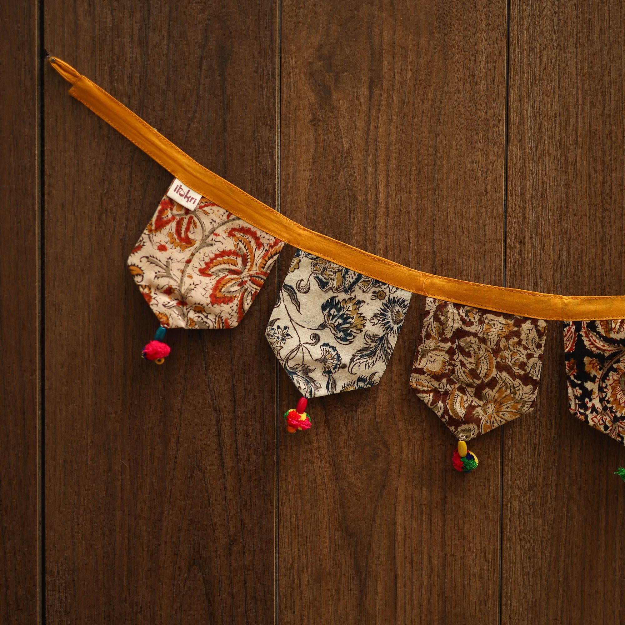 Multicolor - handmade fabric toran for home decor 53