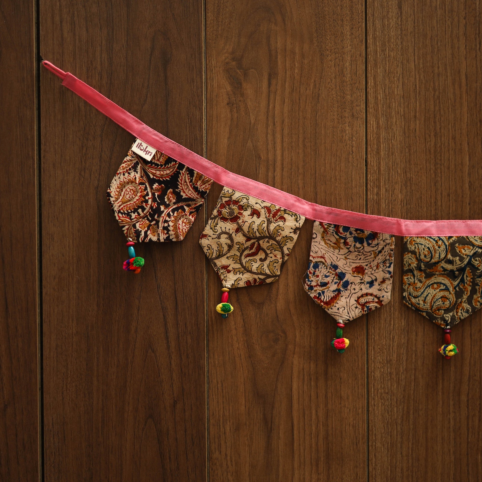 Multicolor - handmade fabric toran for home decor 56