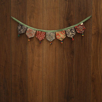 Multicolor - handmade fabric toran for home decor 58