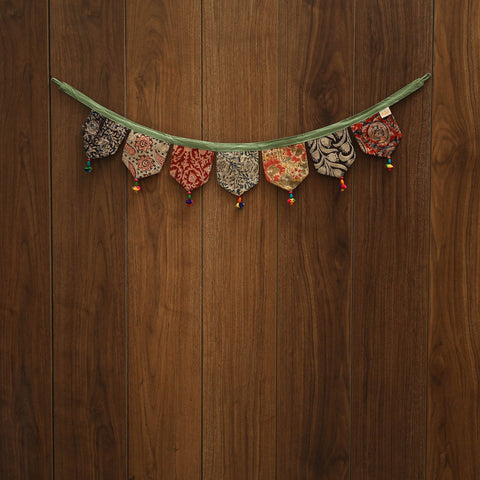 Multicolor - handmade fabric toran for home decor 58