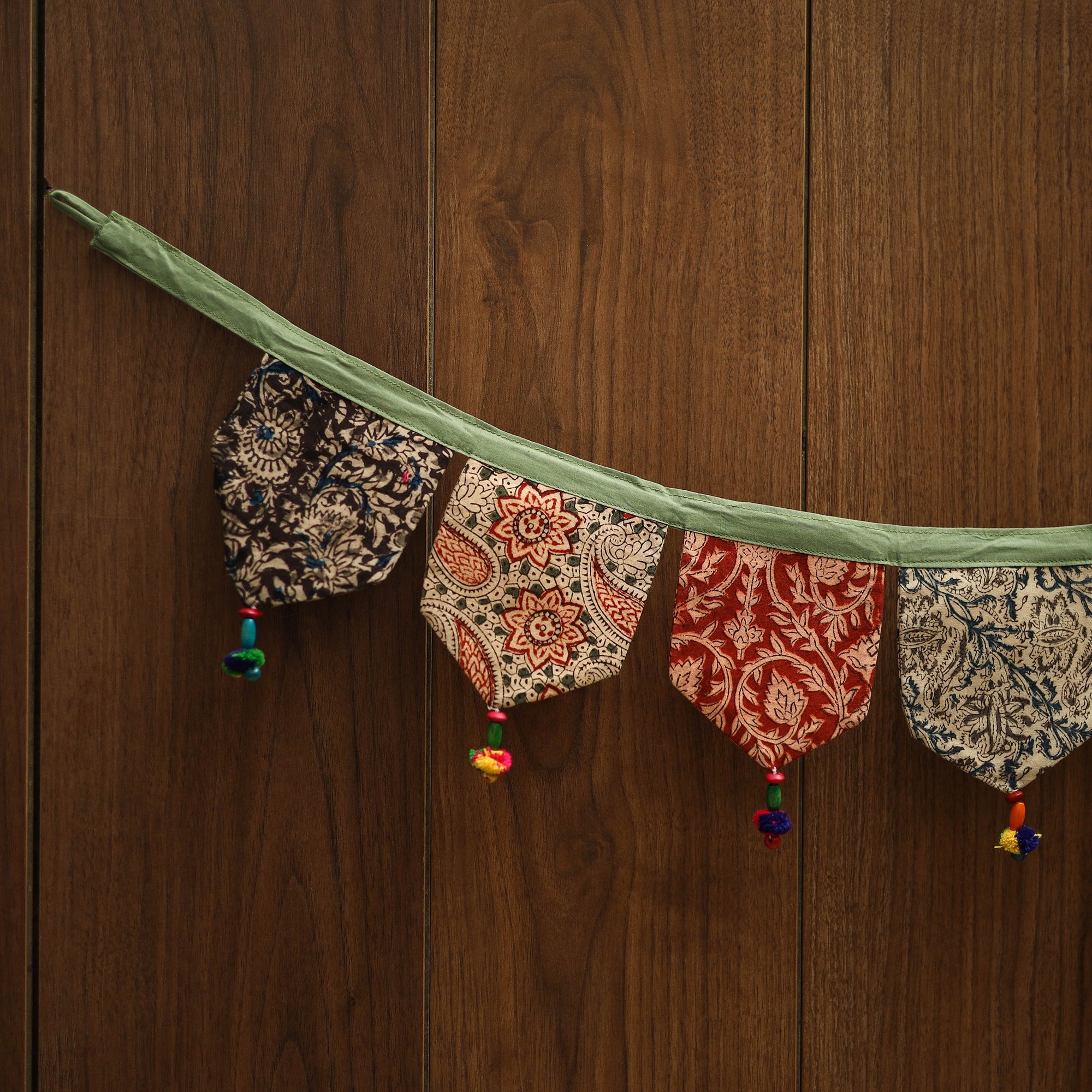 Multicolor - handmade fabric toran for home decor 58