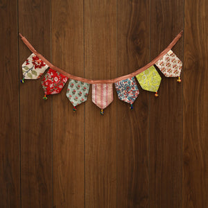 Multicolor - handmade fabric toran for home decor 84