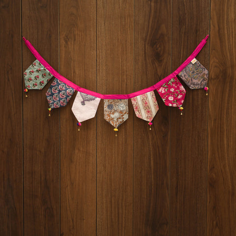 Multicolor - handmade fabric toran for home decor 88