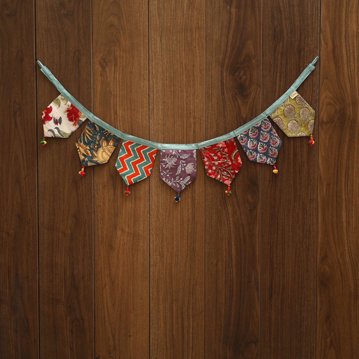 Multicolor - handmade fabric toran for home decor 89