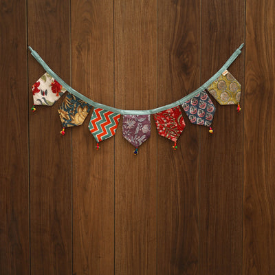 Multicolor - handmade fabric toran for home decor 89
