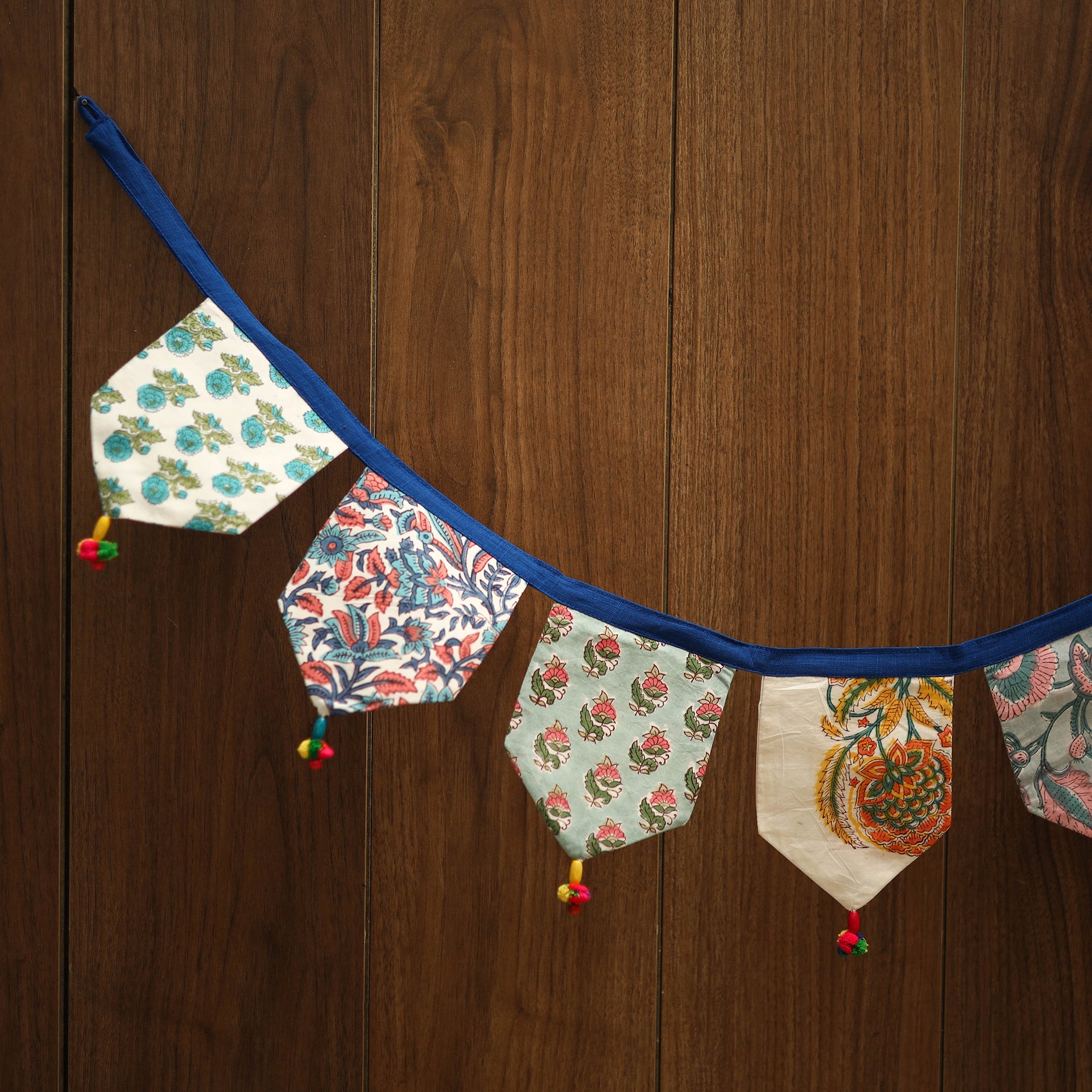 Multicolor - handmade fabric toran for home decor 94