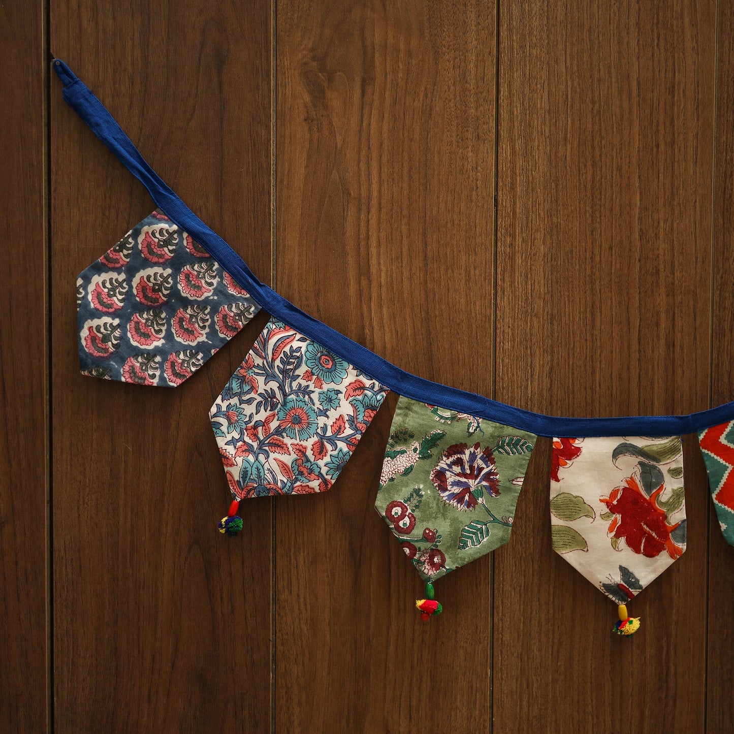 Multicolor - handmade fabric toran for home decor 98