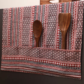 Handmade fridge top cover with multiple pockets 106