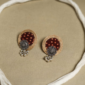 Buy Handmade GS Jute Fabart Necklace Set Online