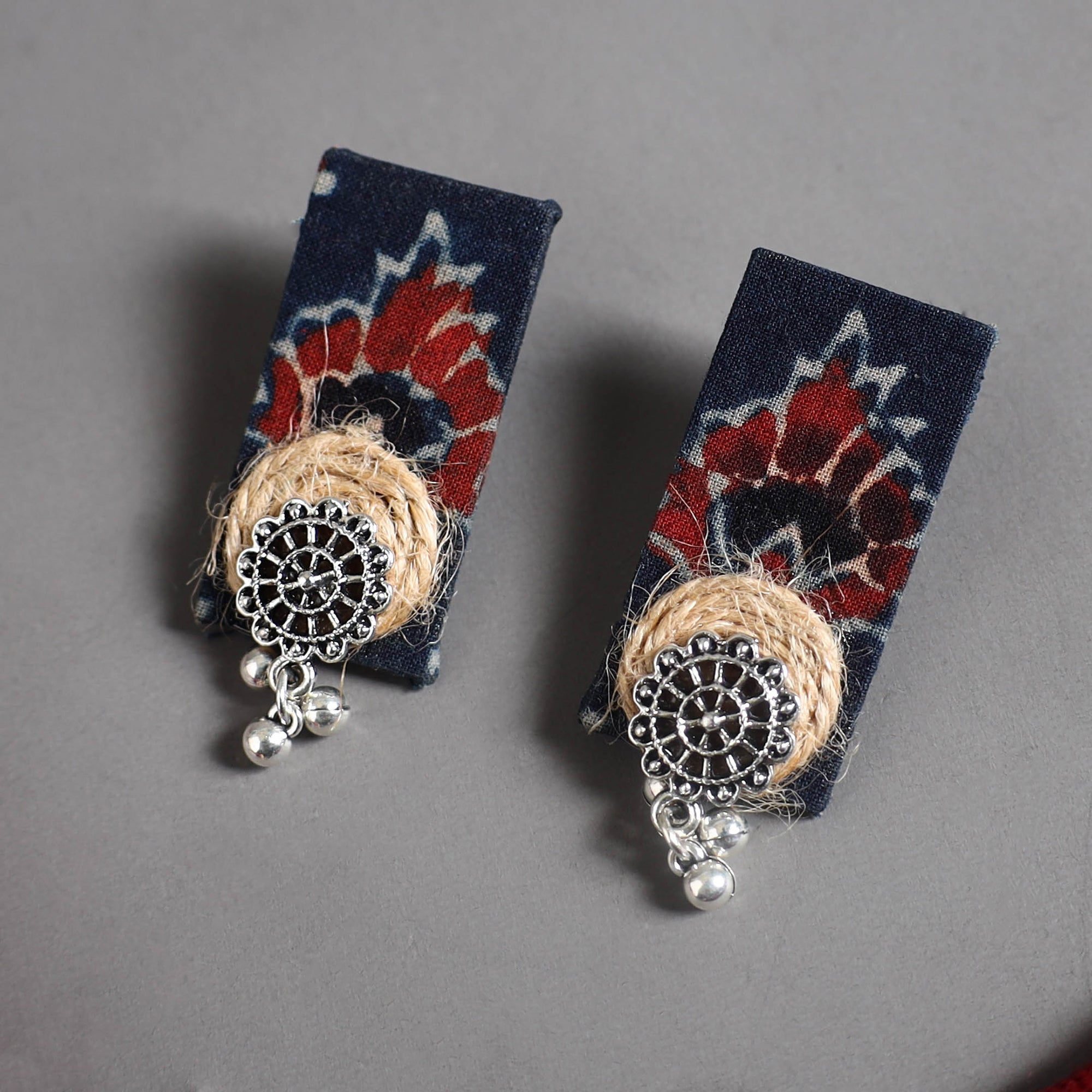 Handmade GS Jute Fabart Necklace Set 12