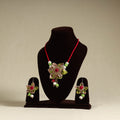 Buy Handmade Jute Fabart Necklace Set