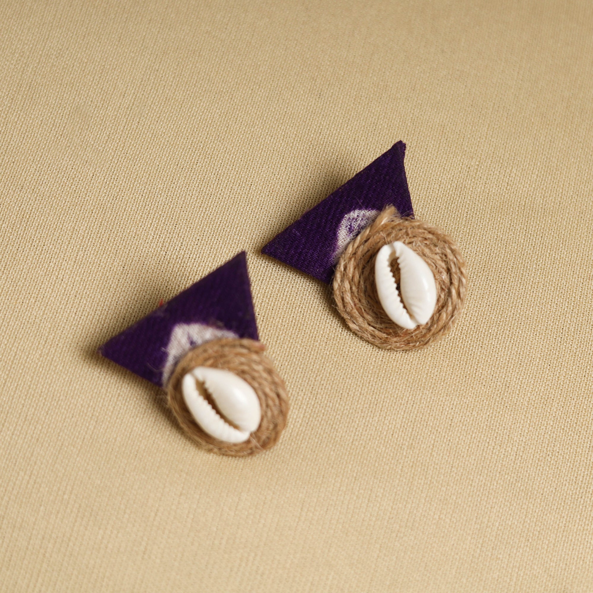 Multicolor - handmade jute fabart necklace set 10