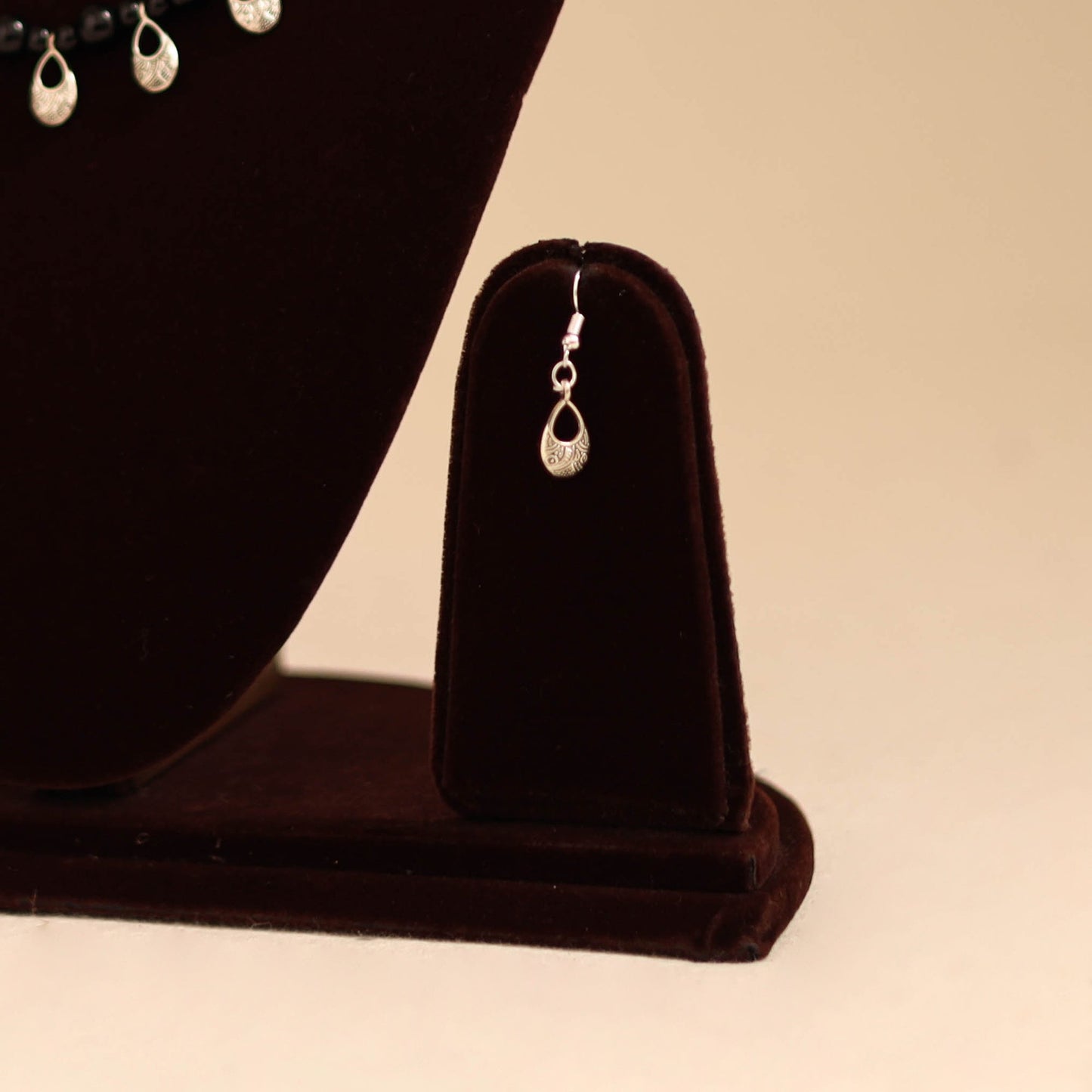 Multicolor - handmade metal beadwork necklace set 49