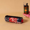 Multicolor Handmade Patchwork Quilted Cotton Pencil Pouch