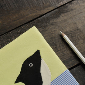 Multicolor - handmade quilted applique work notebook 02