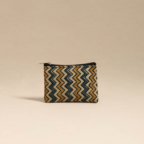  Multicolor Handmade Quilted Cotton Coin Pouch 