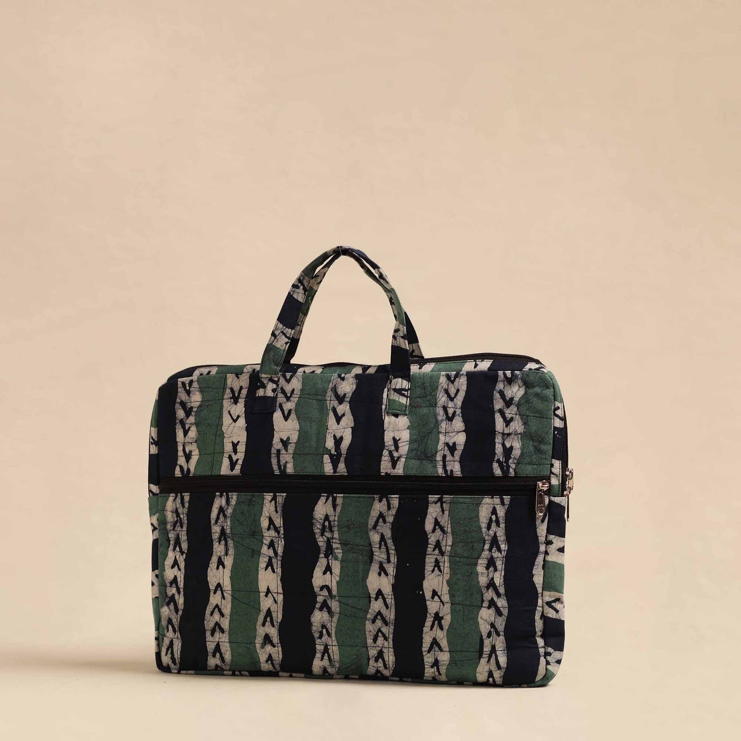  Multicolor Handmade Quilted Cotton Laptop Bag