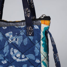  Handmade Quilted Cotton Patchwork Sling Bag 01 