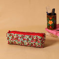 Multicolor Handmade Quilted Cotton Pencil Pouch