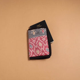 Handmade quilted printed fabric passport cover 04