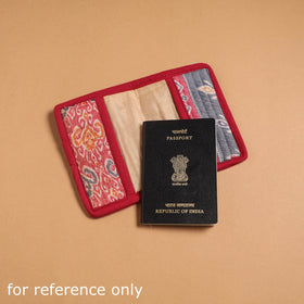 Handmade quilted printed fabric passport cover 10